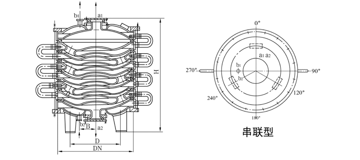 搪玻璃碟片冷凝器